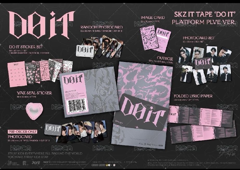 Stray kids Do it電子專