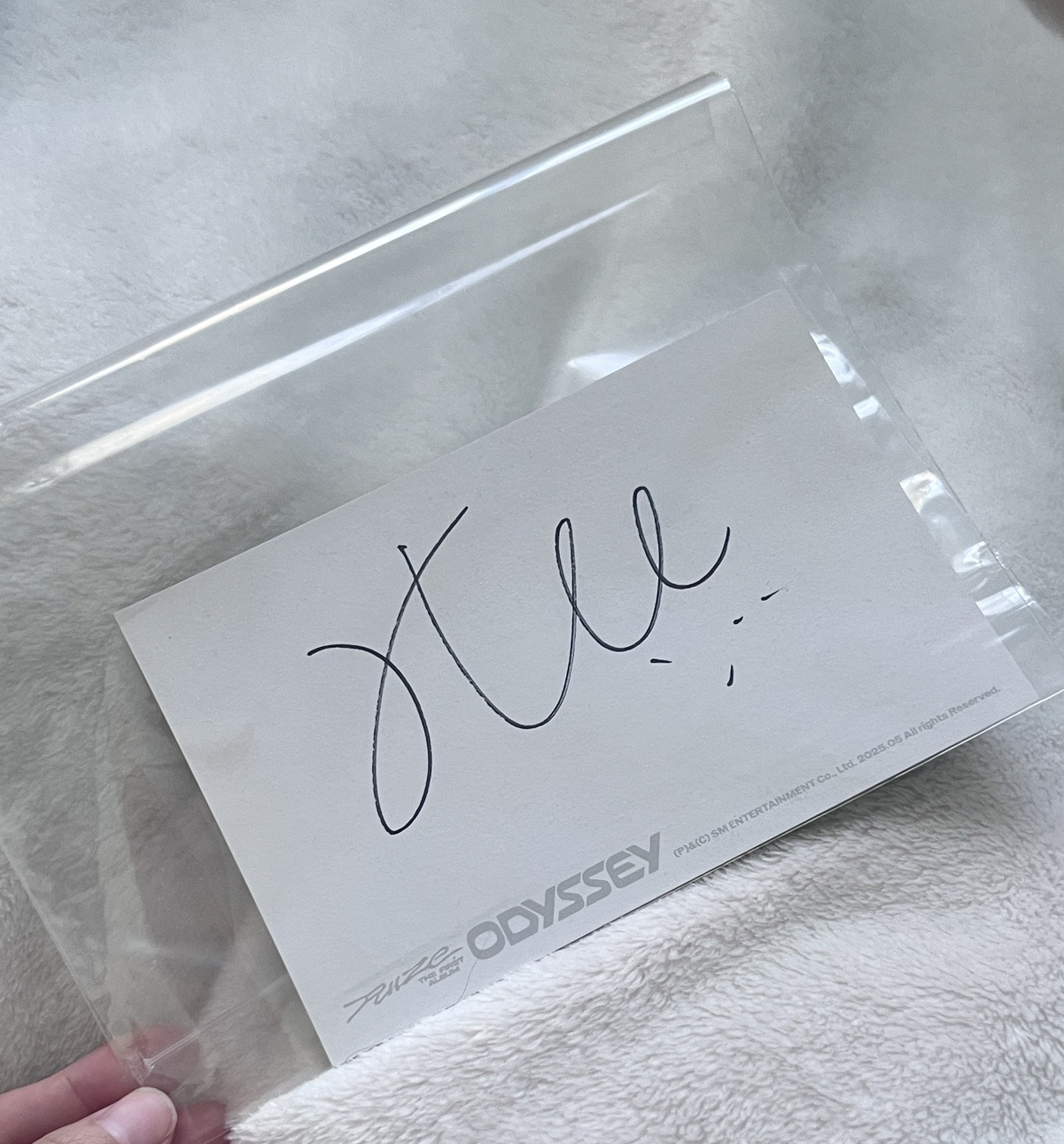 RIIZE Sohee 李炤熙 親簽