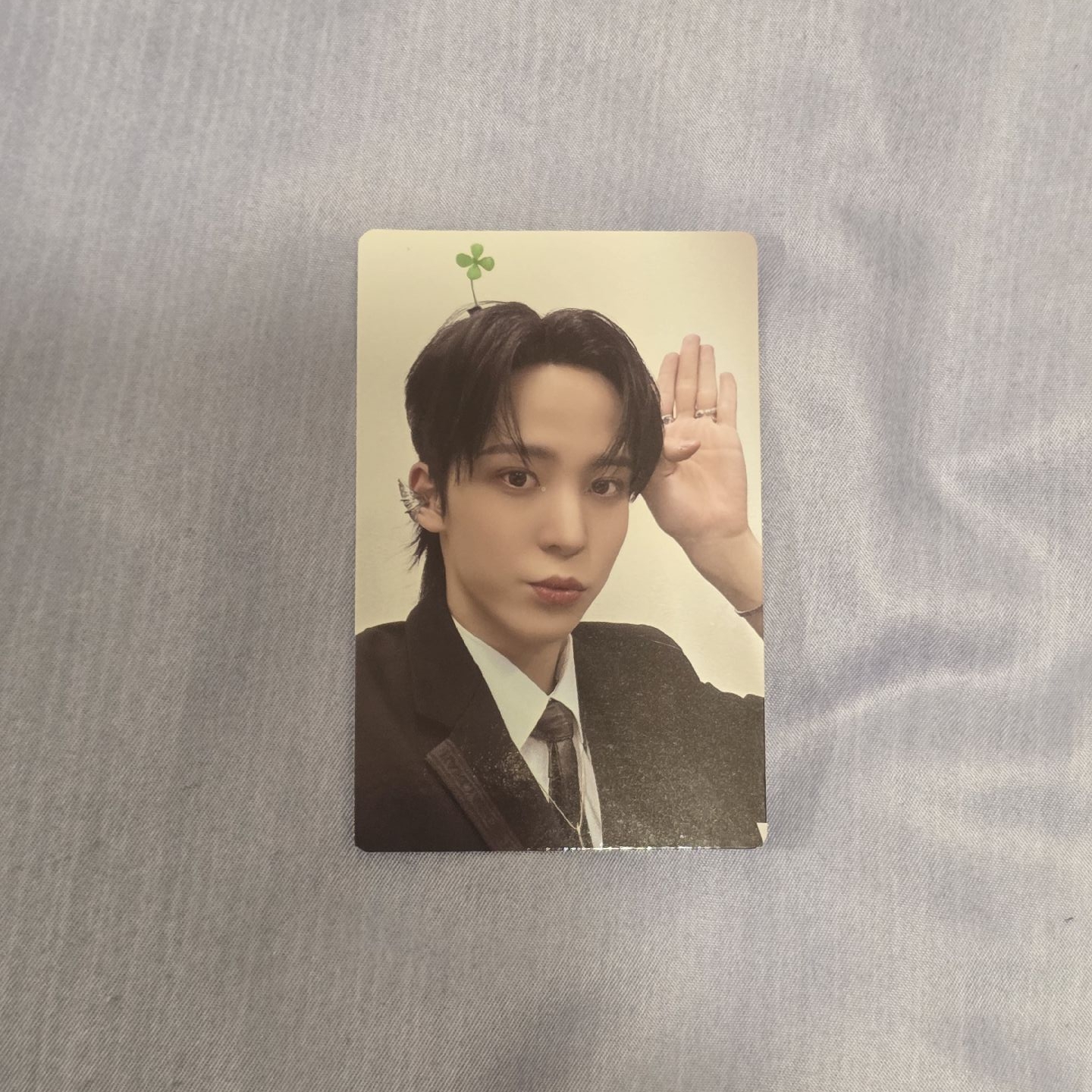 ATEEZ▪︎潤浩 Outlaw 專輯卡 幸運草