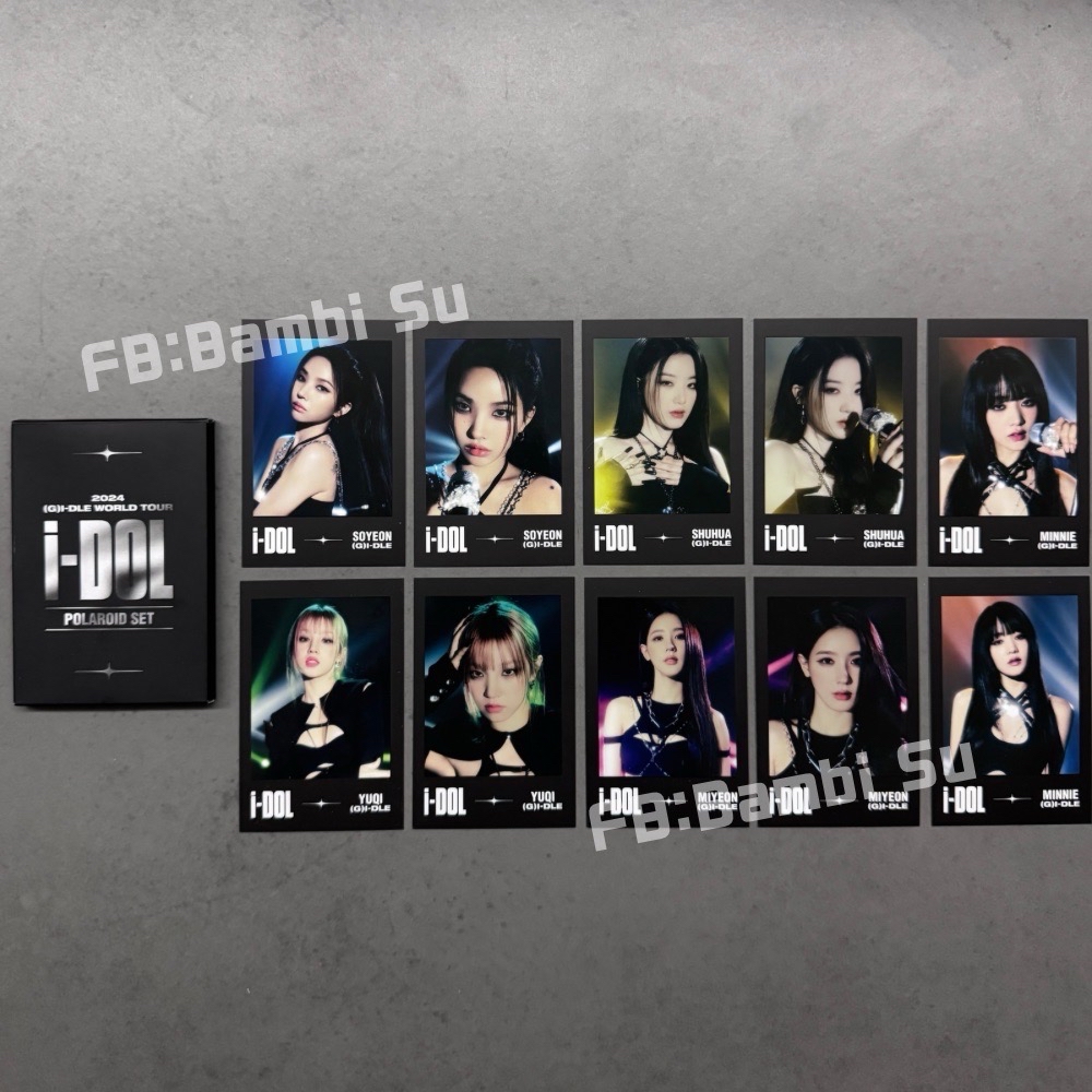 2024世巡演唱會iDOL拍立得