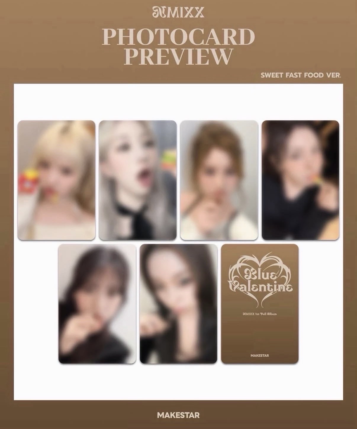 正規一 ms 台北 25.0 中簽 抽選卡 甜蜜的速食套餐 ver.