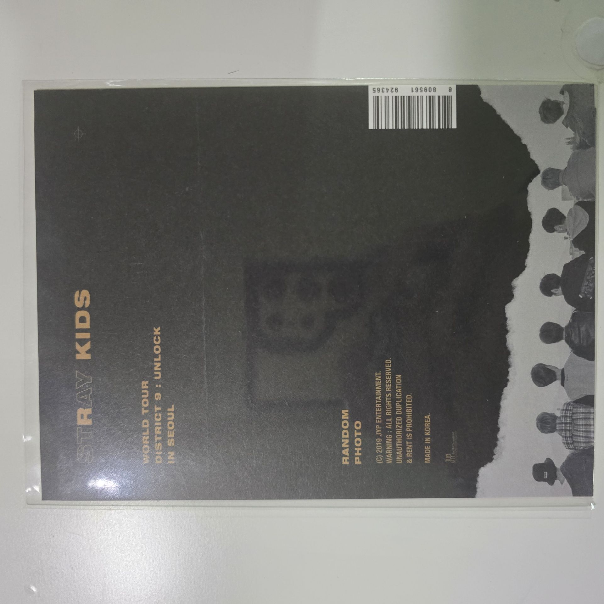 Stray Kids 首場世巡 District 9 : Unlock官方隨機卡🐥Felix 菲菲