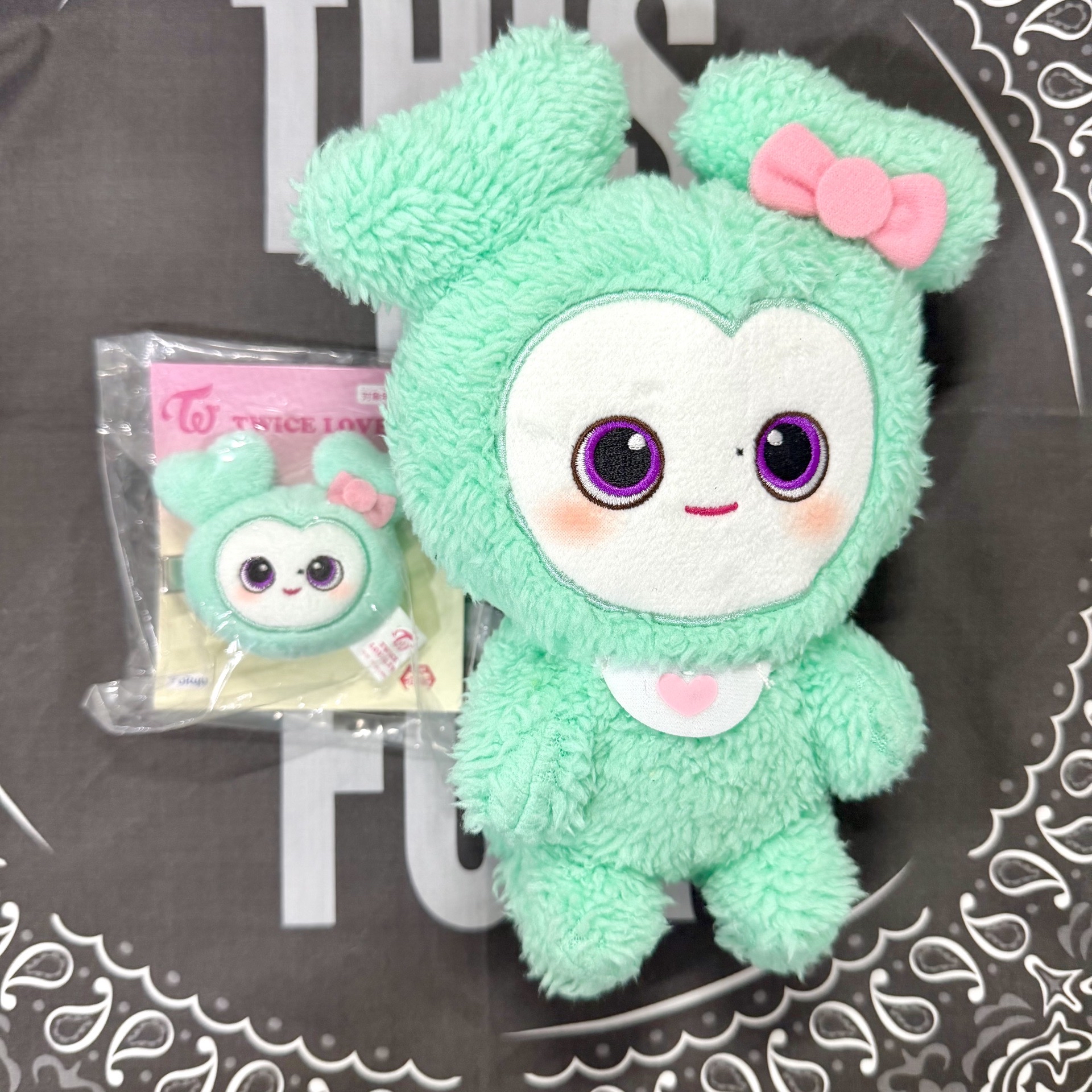 Mina Gigo長毛娃娃&髮夾