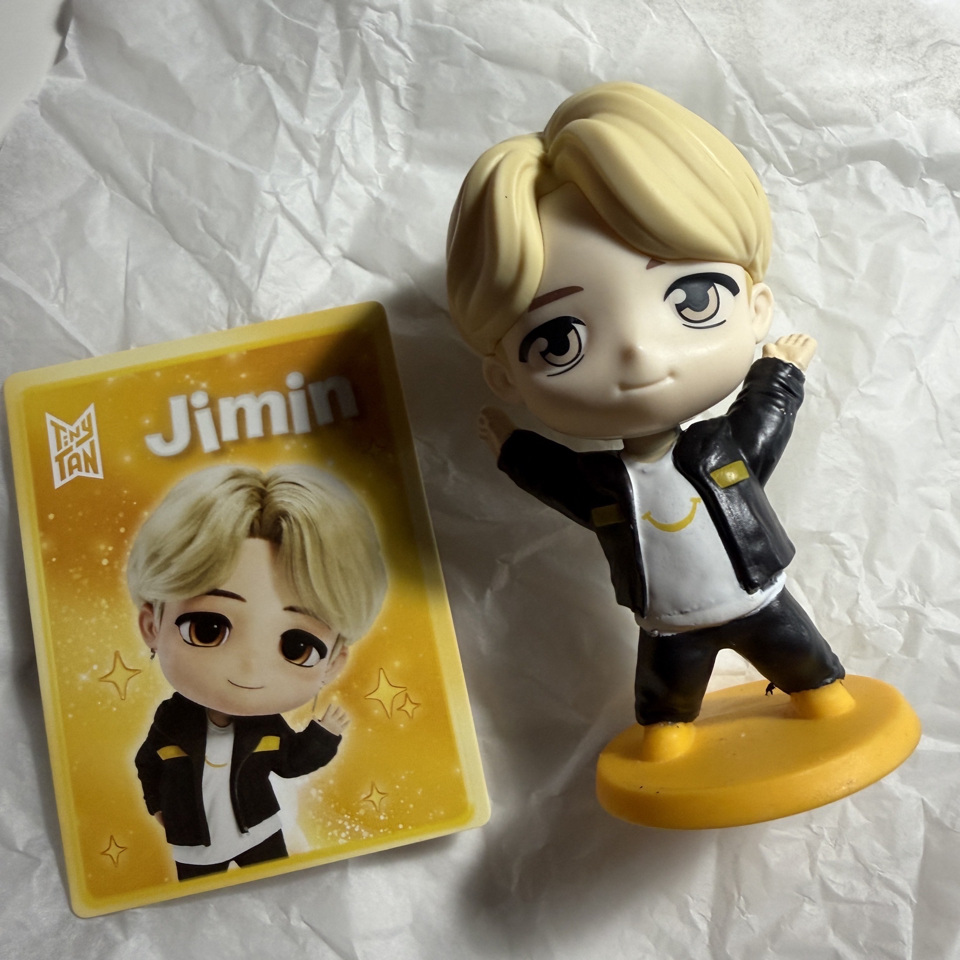 麥當勞 Tinytan 朴智旻公仔