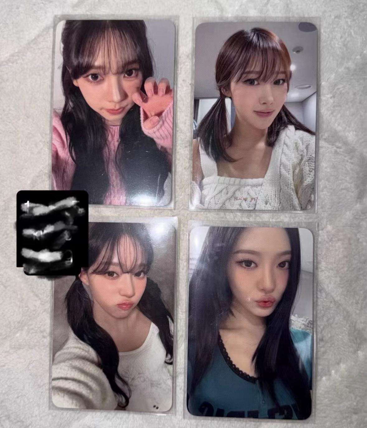 非現，免包手）k4簽售一套 aespa richman 迷七 冬 柚 吉 寧