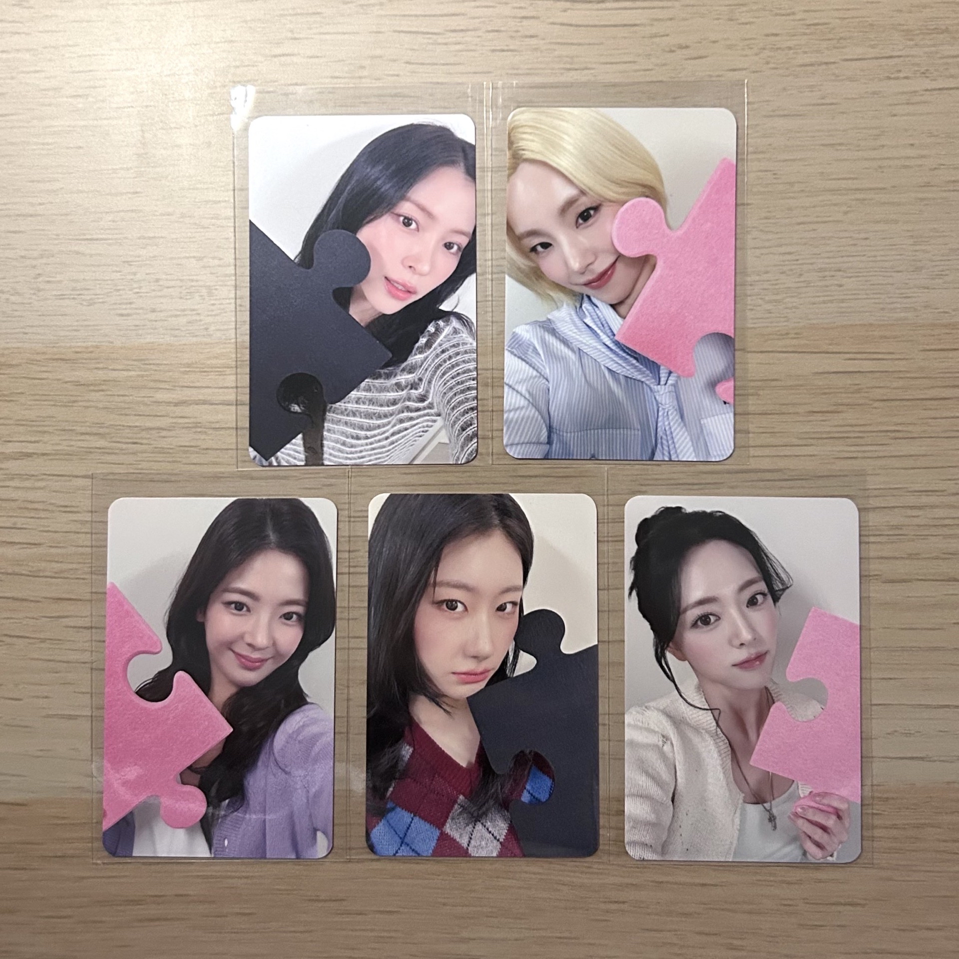 ITZY 台北 簽售卡 拼圖 ver. MS Lia 禮志 留真 彩領 有娜