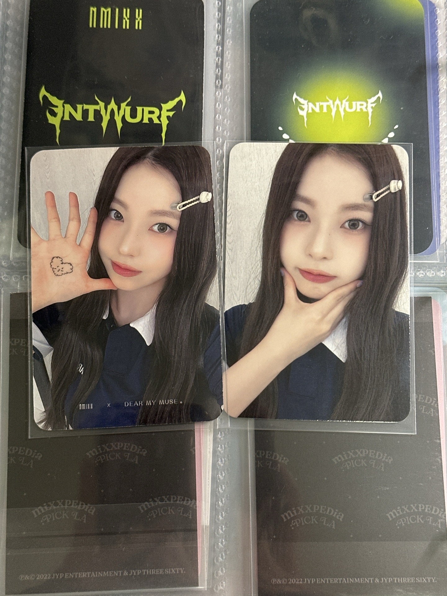 NMIXX dmm雙面卡圭+mmt捏臉圭