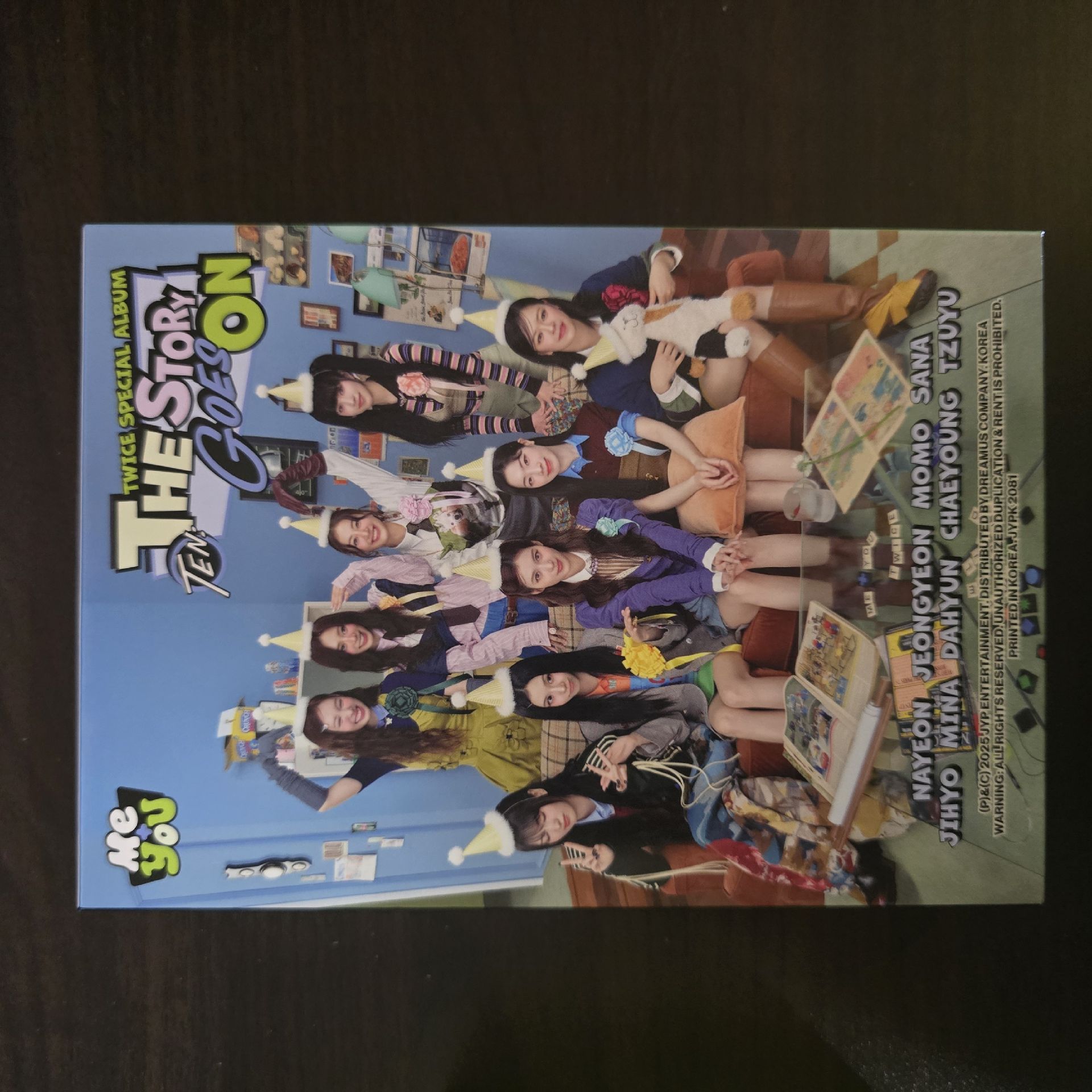 TWICE 十週年特別專 團封 空專