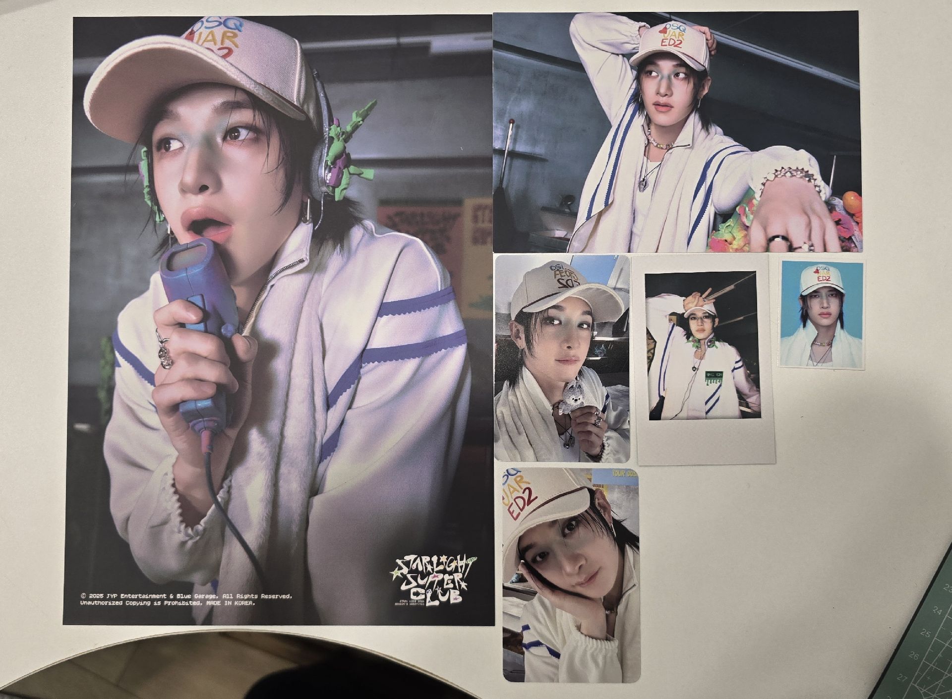 2026 年曆 燦彬辰菲玟寅 set