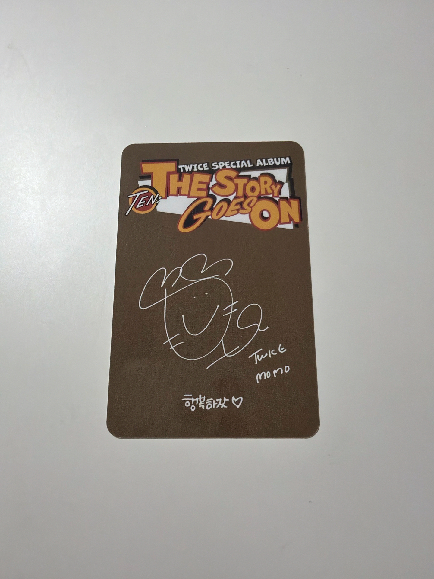 TWICE十週年 MOMO小卡！