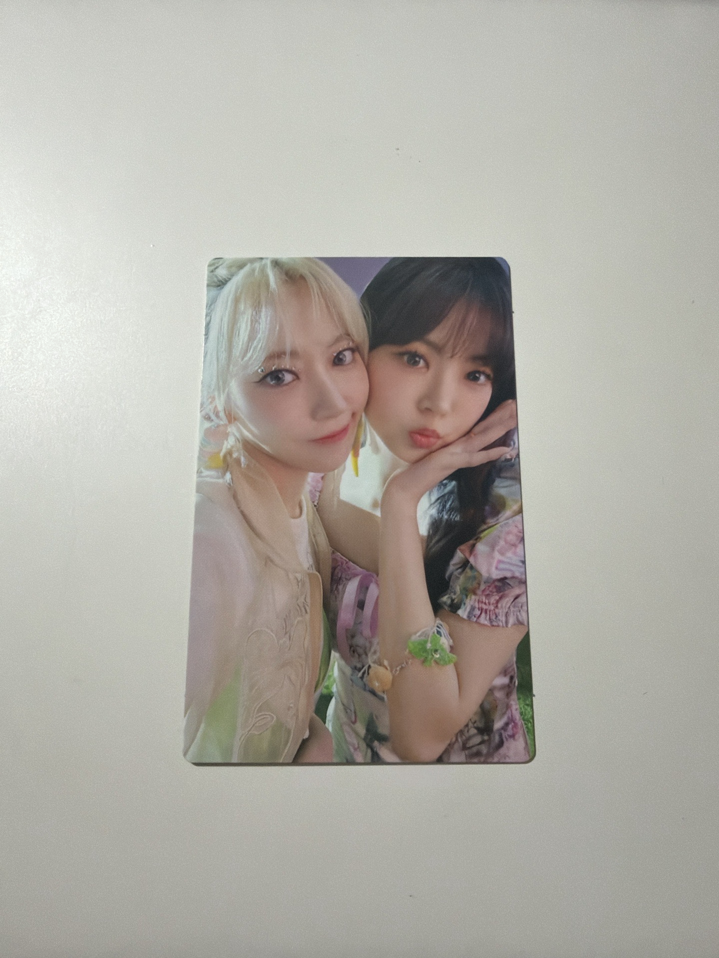 LE SSERAFIM CRAZY初回限定雙人卡！