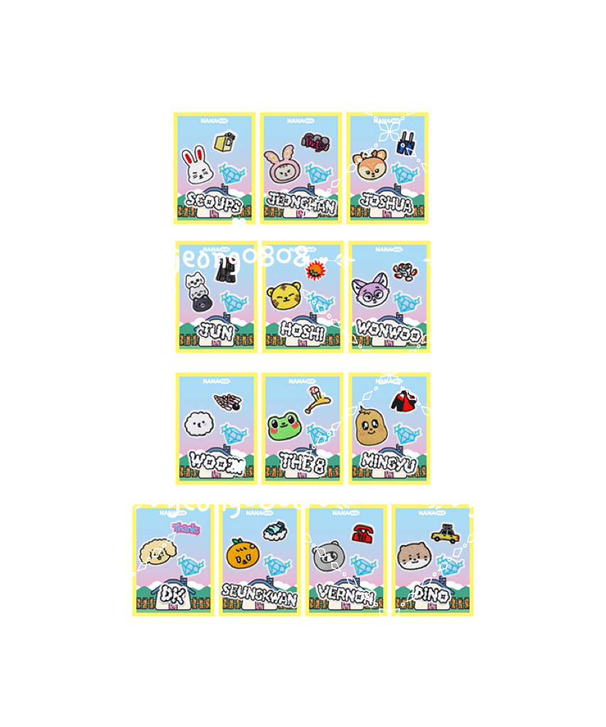 Velcro Patch Set (4 PCS)