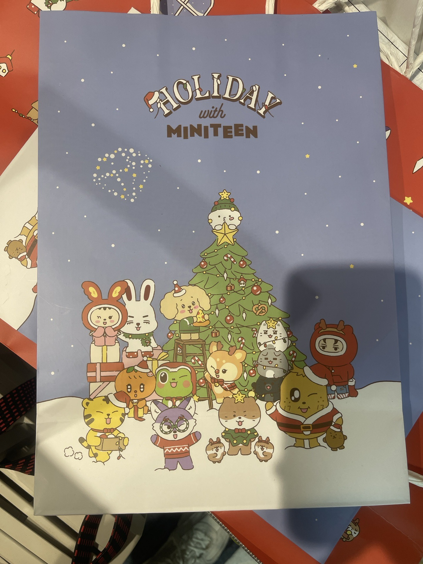 miniteen 線下加購紙袋