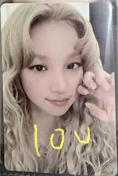 i-dle Yuqi lf minini 快閃店 隨機卡 ver.A