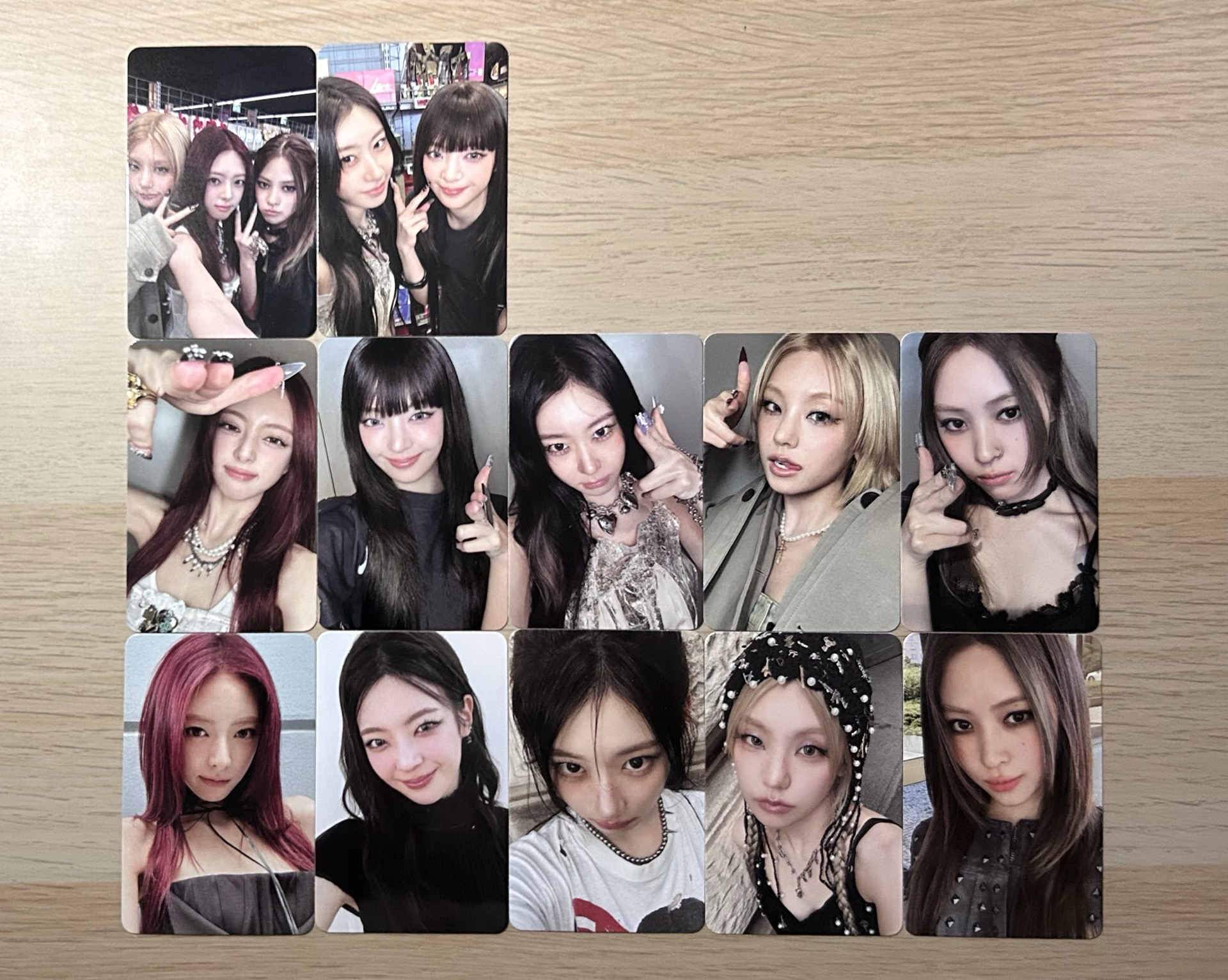 💙）ITZY TUNNEL VISION 專卡 小卡 專輯小卡 TV 禮志 留真 Lia 彩領 有娜