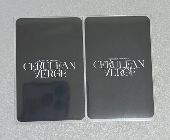 Cerulean Verge Wendy K4預售 特典卡