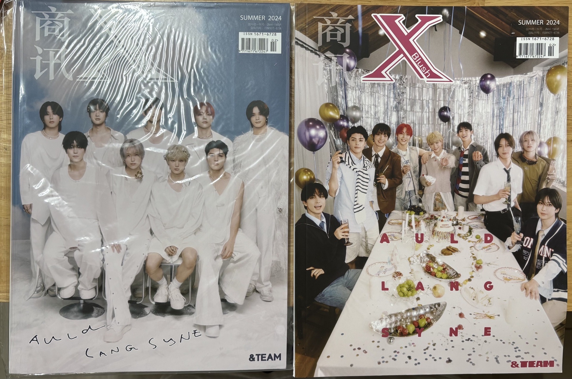 &TEAM XBlush 雜誌&海報