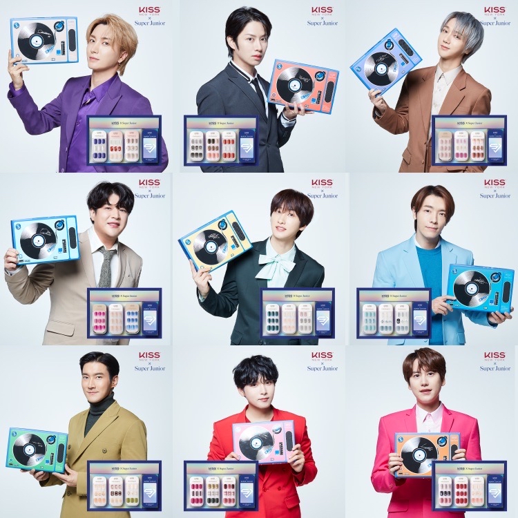 KISS New York x Super Junior 15th 限量聯名