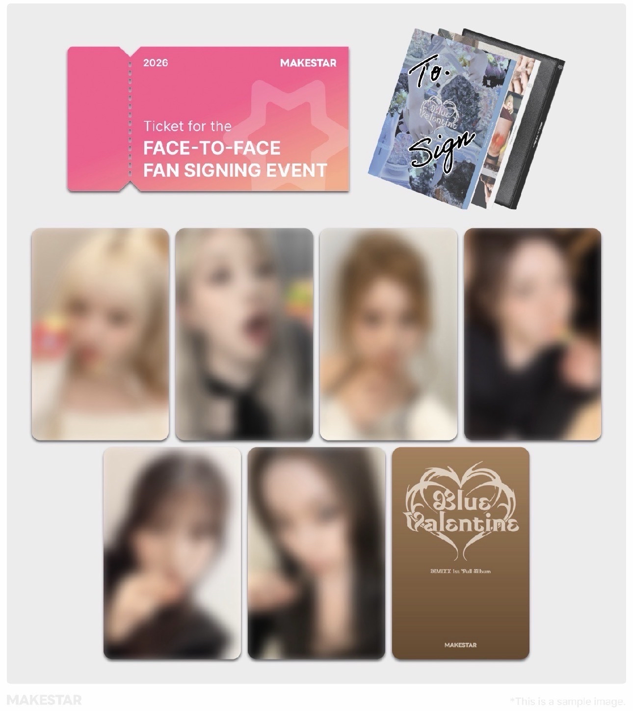 NMIXX 台北中簽卡 甜蜜的速食套餐