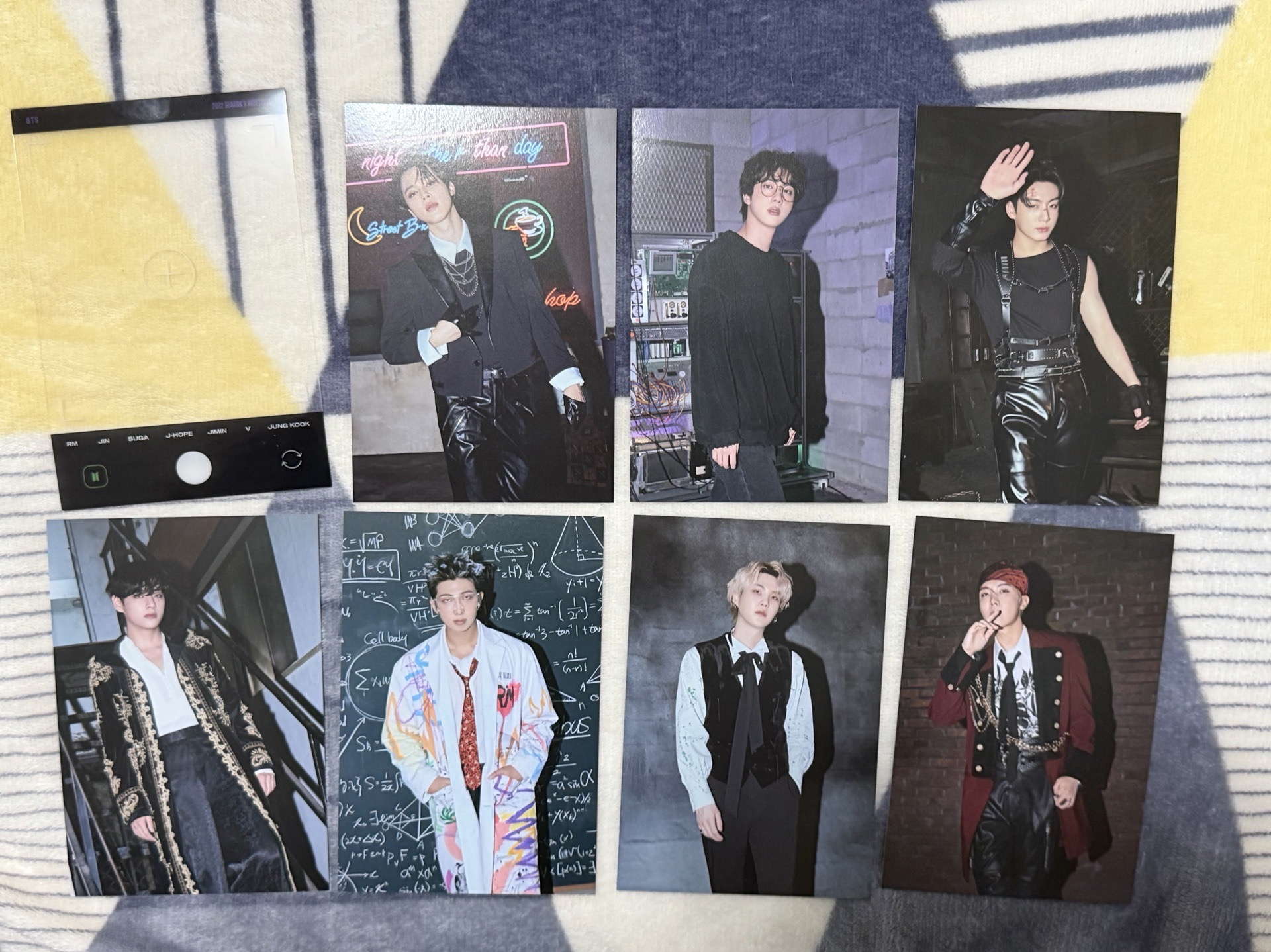 BTS 2022 SG 明信片一組