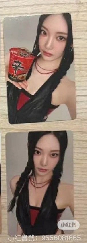 辛拉麵 代言卡 寧一組