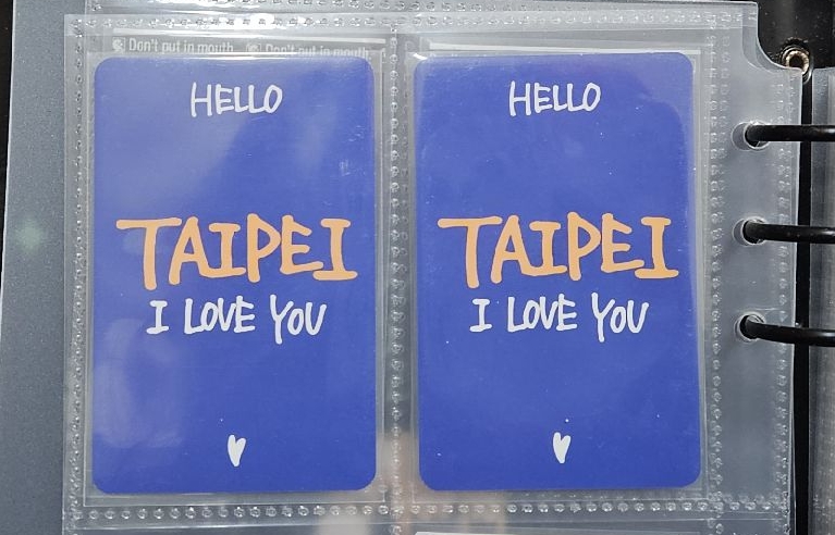 Asahi台北簽售卡兩張