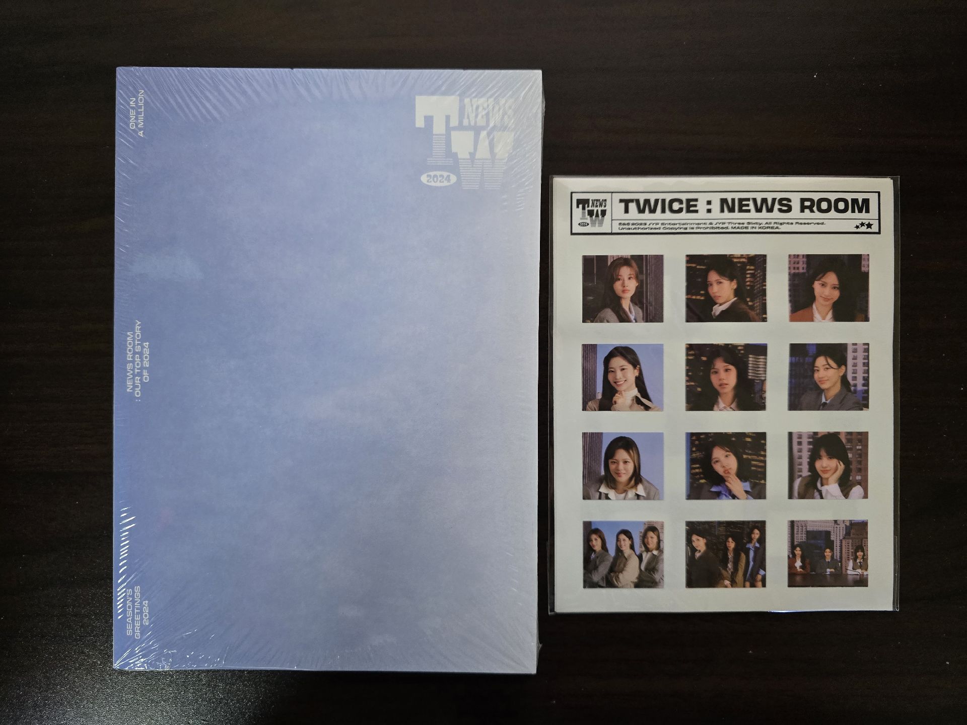 年前清空間 TWICE 2019、2024、2025韓國年曆