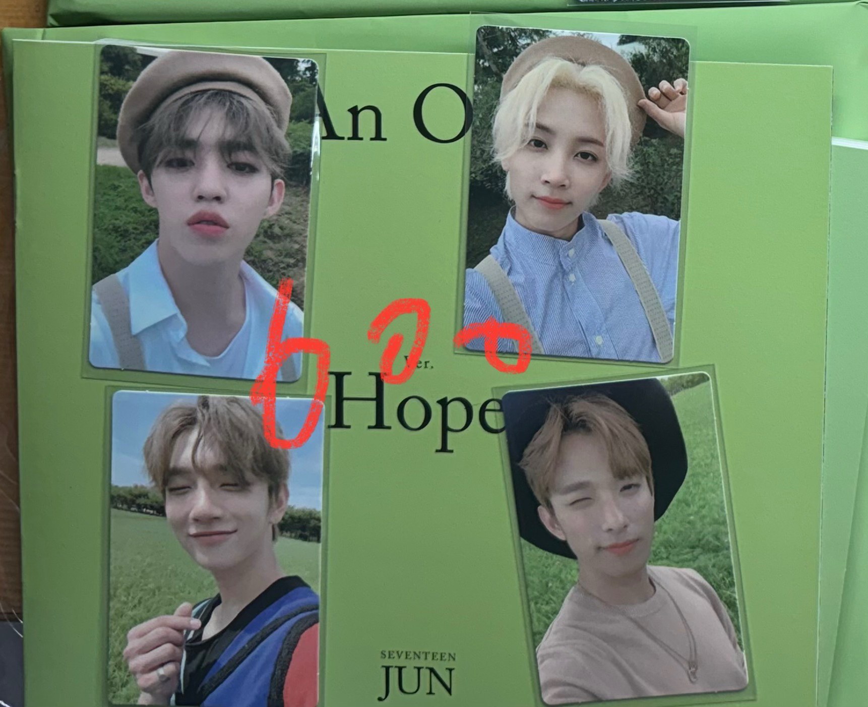 SEVENTEEN an ode正規三綠版