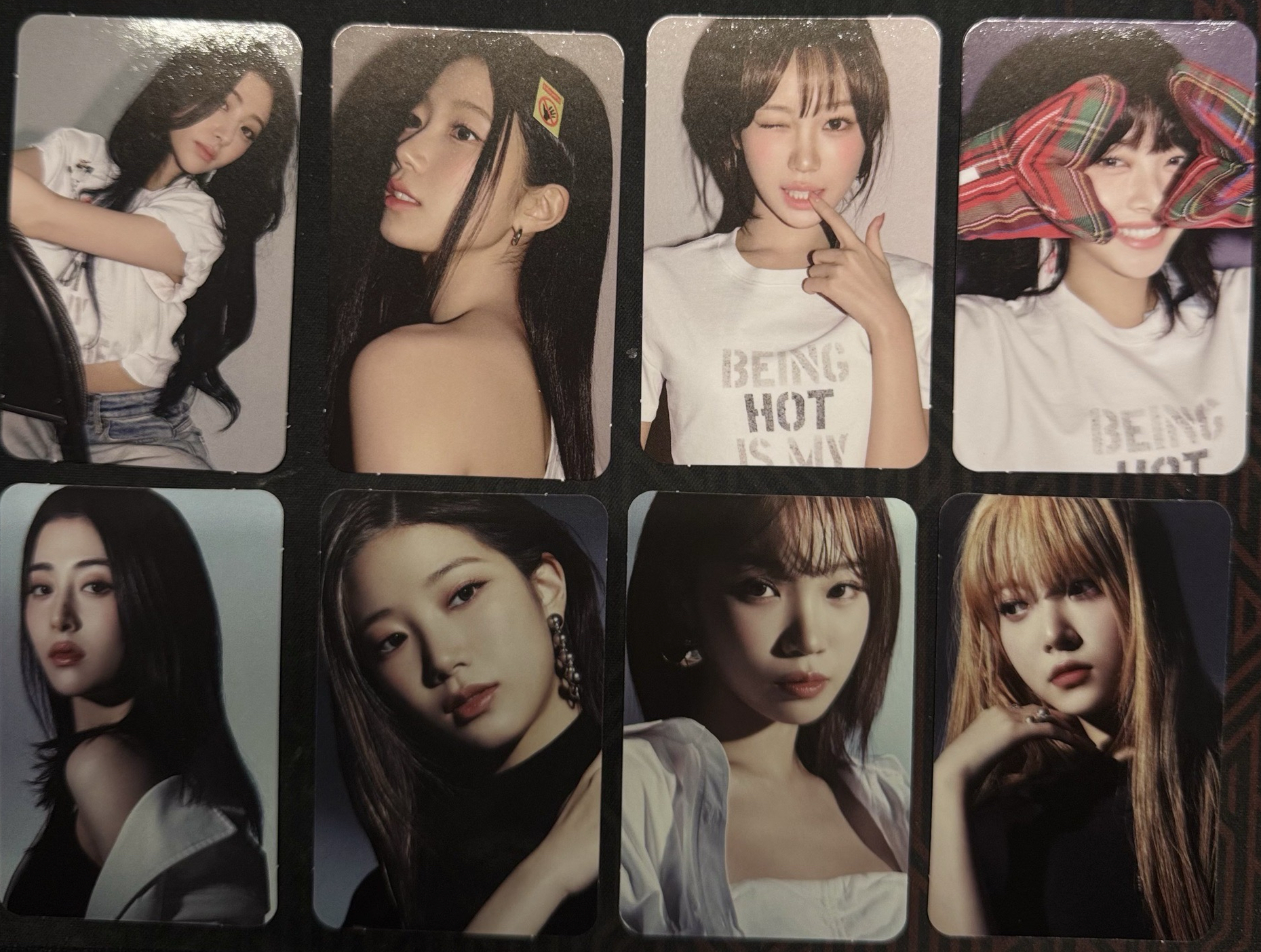 LE SSERAFIM 黑膠 專輯卡