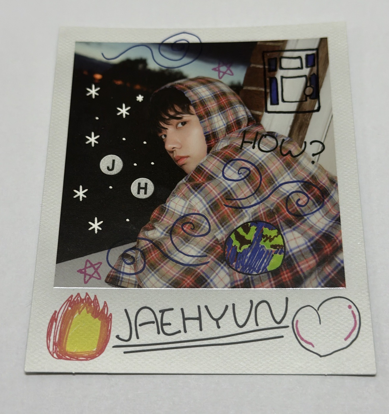 明宰鉉 how sticker 明信片