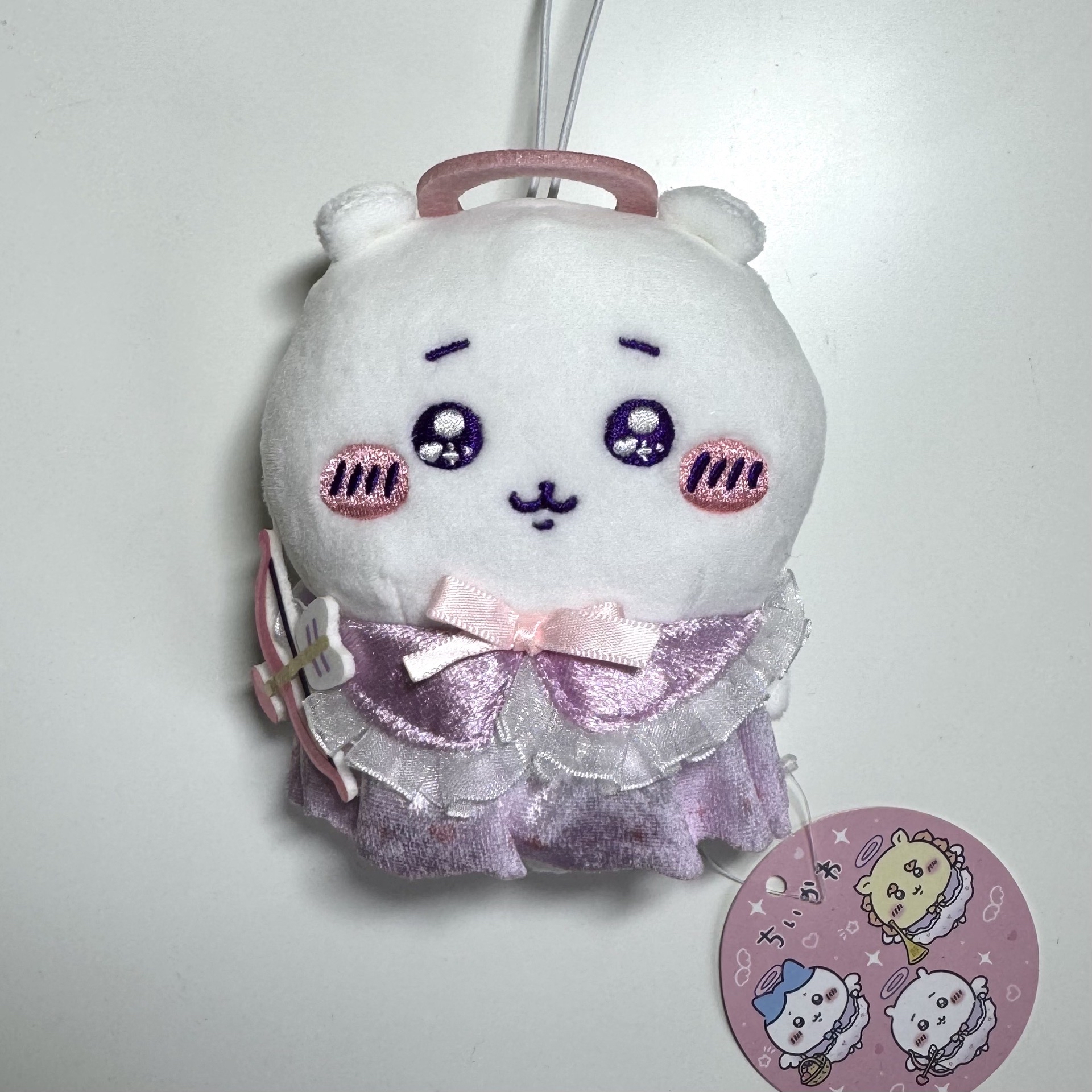 吉伊卡哇 日版 天使系列景品 天使吉伊 娃娃吊飾 吊娃 吉伊 小可愛