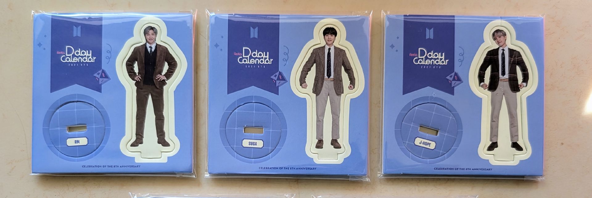 2021 八週年日曆盒小物