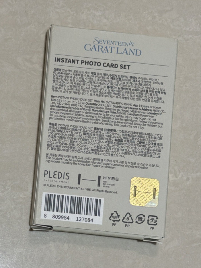 24克拉島拍立得 整組全新未拆