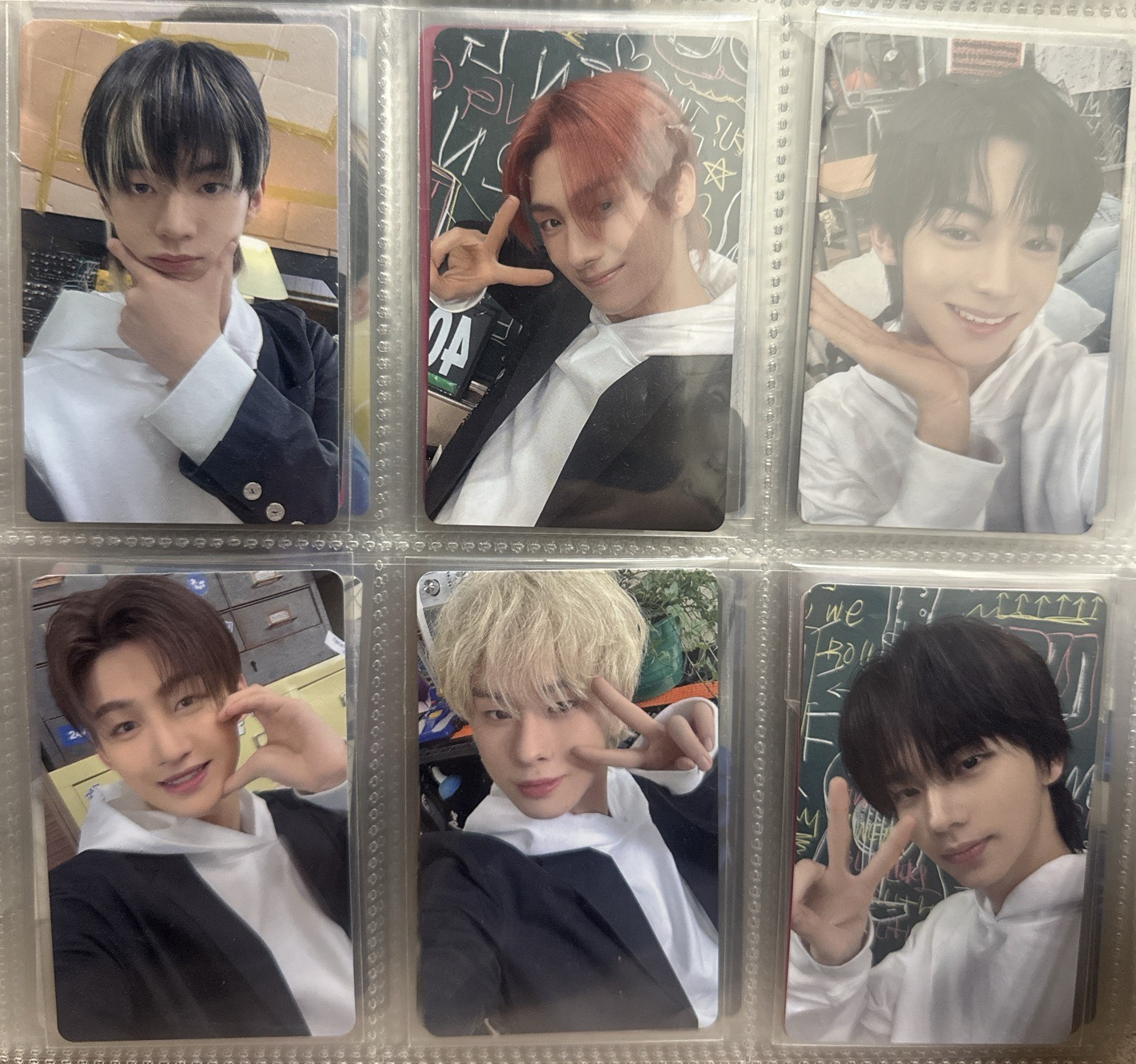 迷二日咖抽選 一套六張