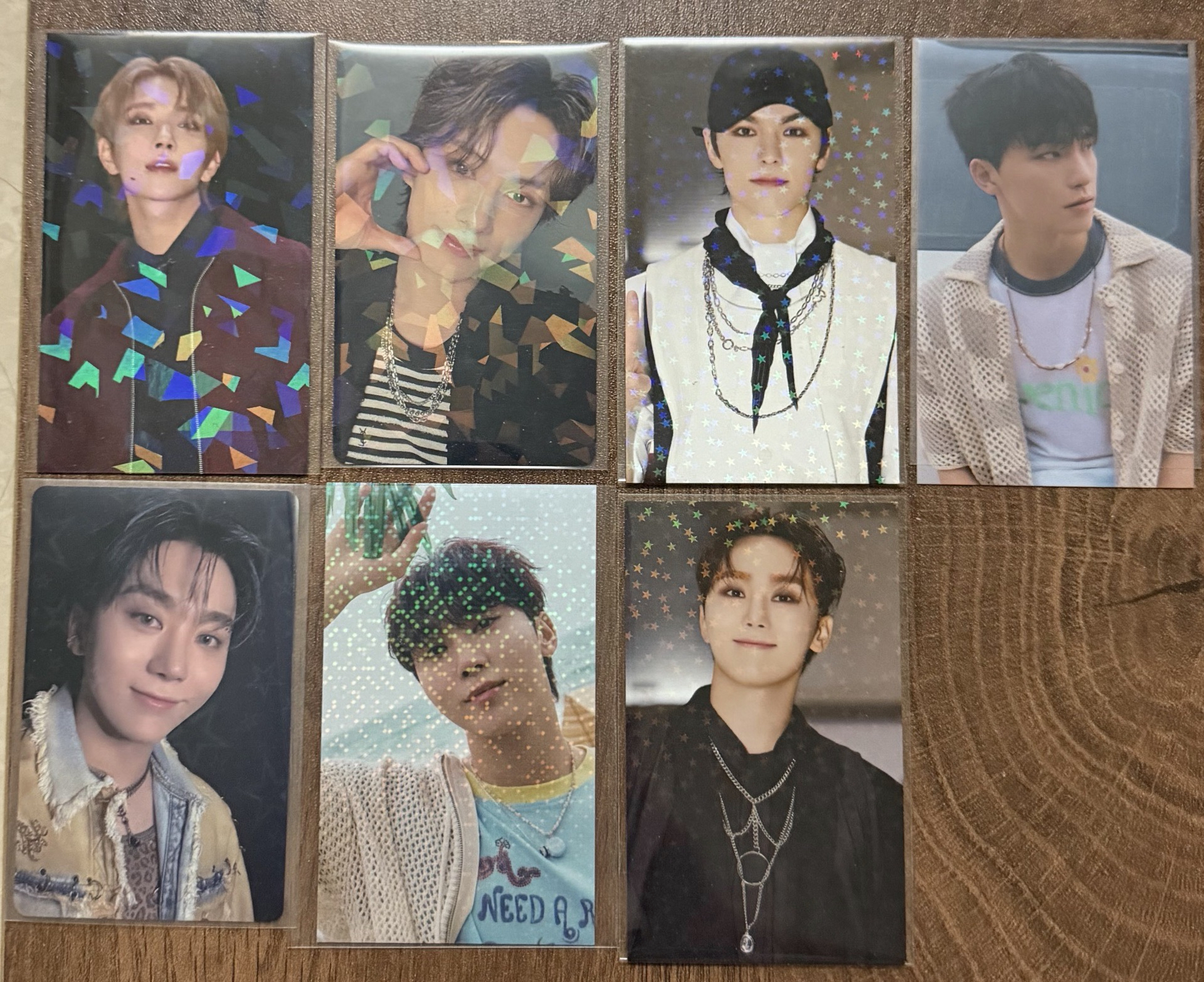 抽選卡 秀/俊/寛/率/燦