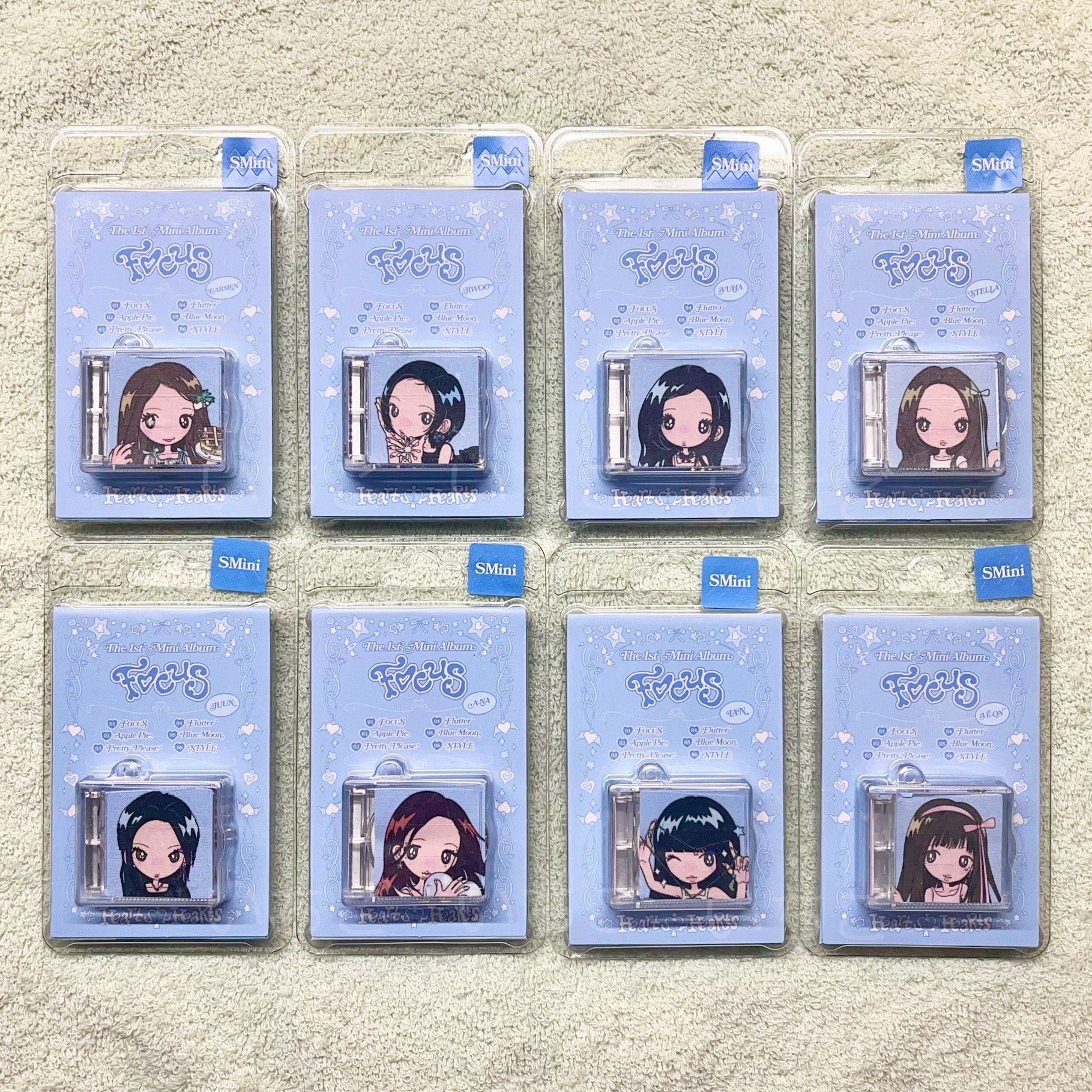 Hearts2Hearts🩵FOCUS 未拆專輯 SMini.Ver