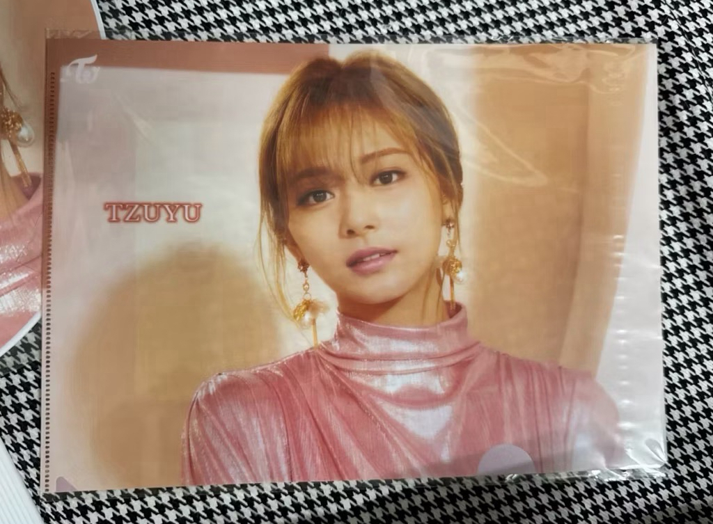 （扇子+資料夾）twice 絕版 子瑜 日本 日巡 &TWICE 大扇 扇子 演唱會 世巡 快閃店 應援扇 手扇