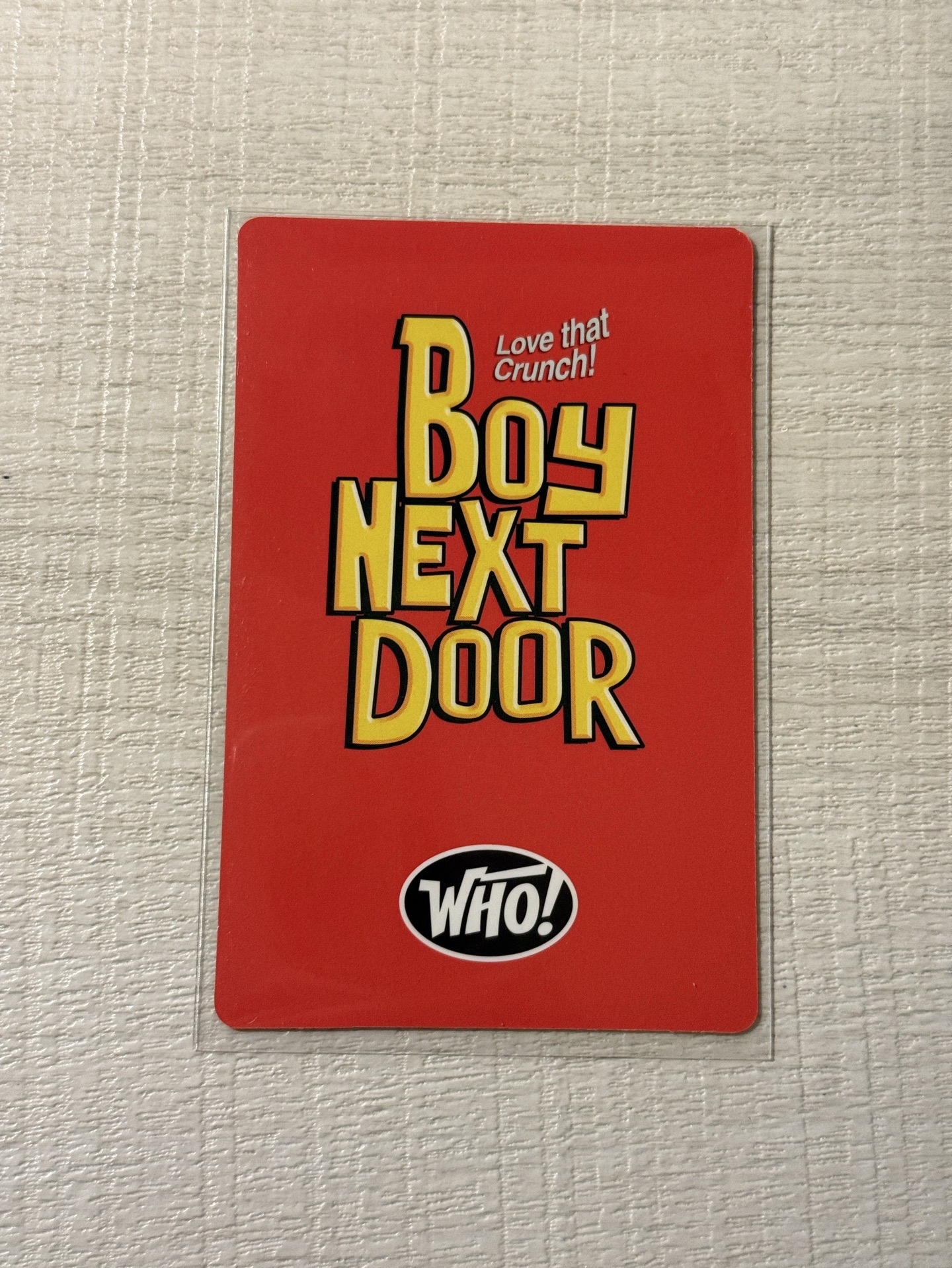 BOYNEXTDOOR <WHO!> 專卡 李涵