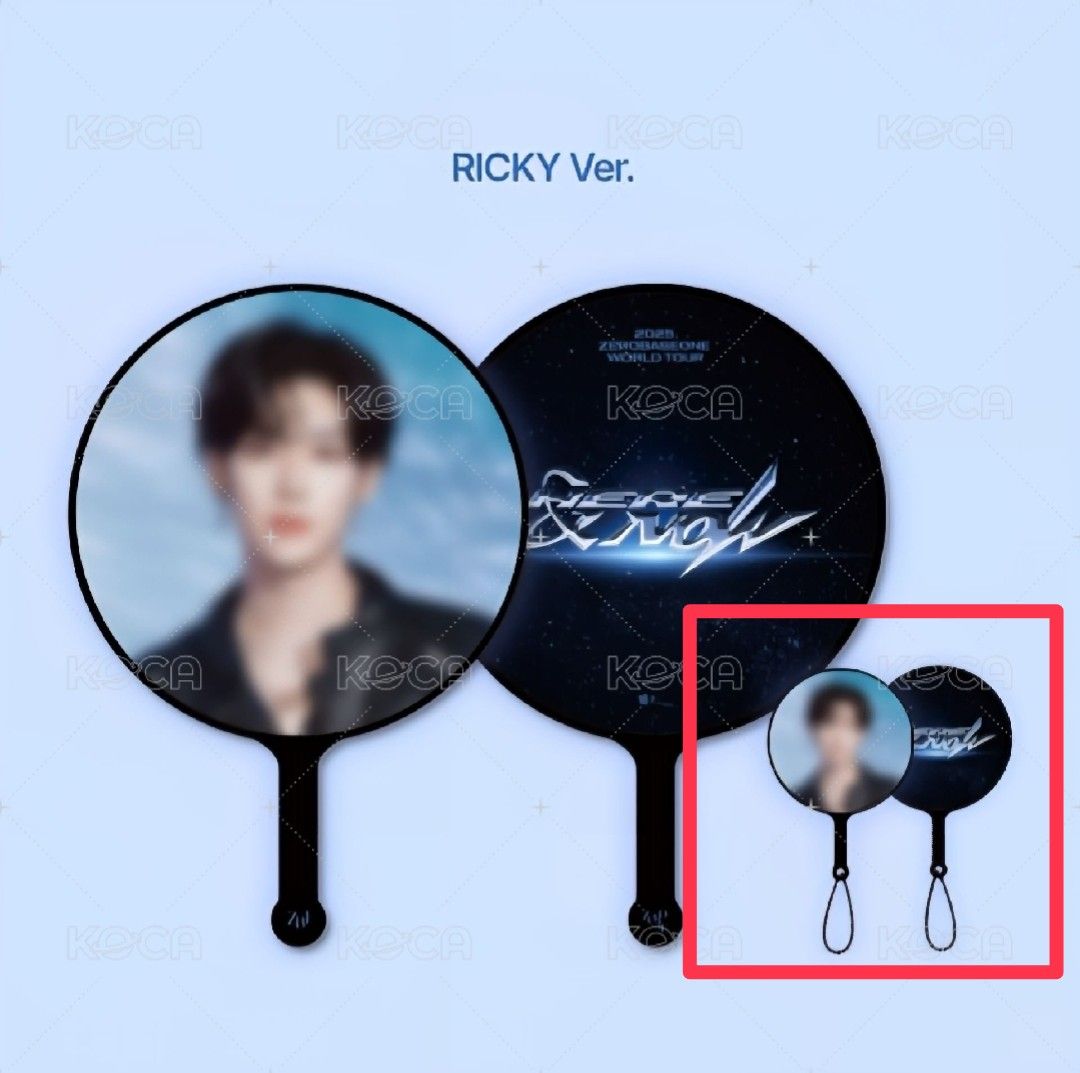 Ricky世巡扇子（小）