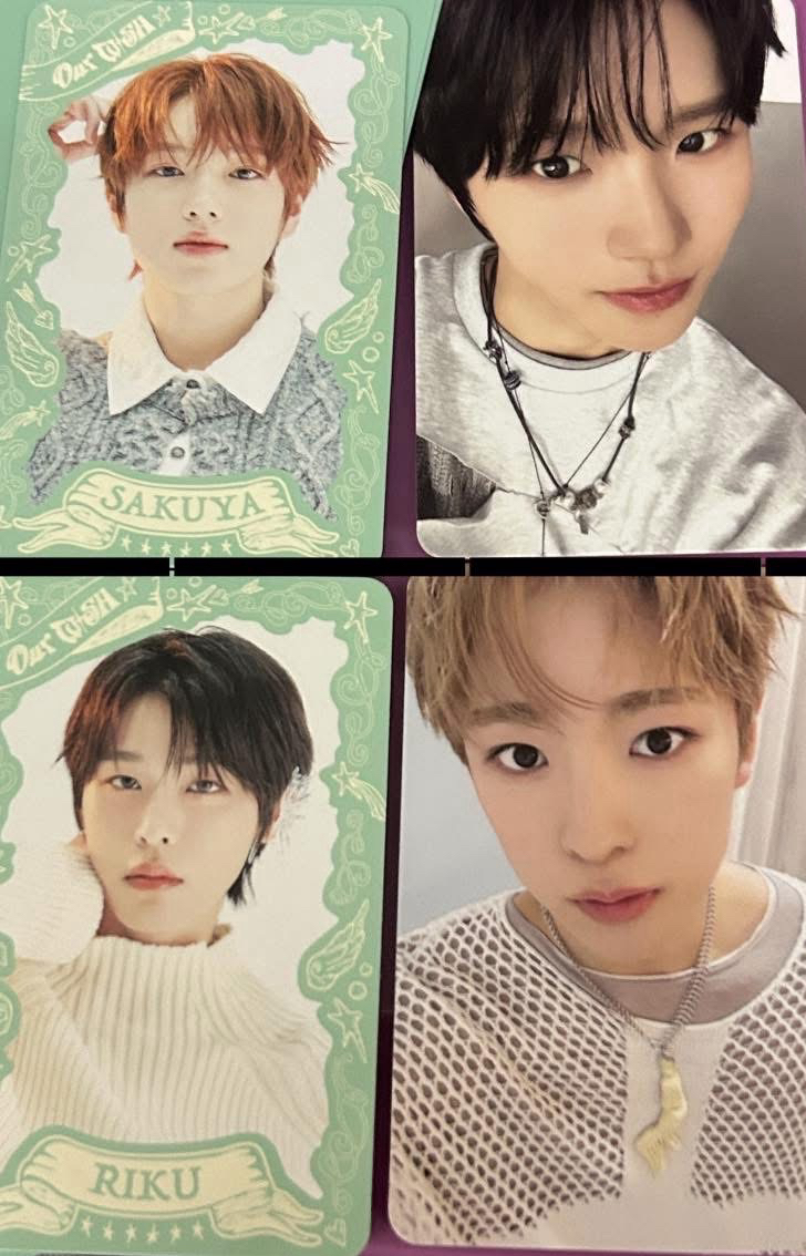 NCTWISH 一巡隨機已拆卡包