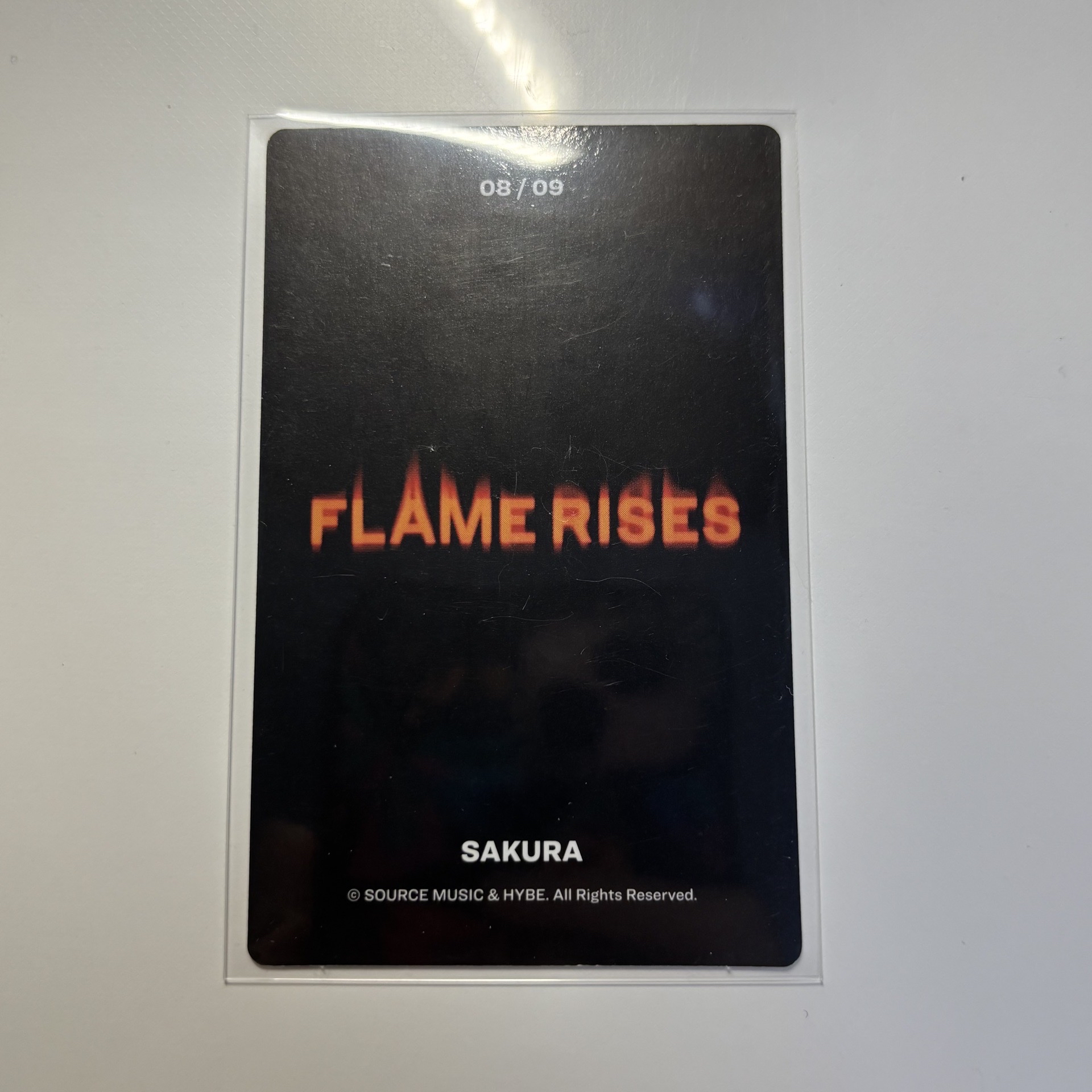 ［FLAME RISES］2023亞巡 卡包隨機卡 櫻花 一葉 恩採