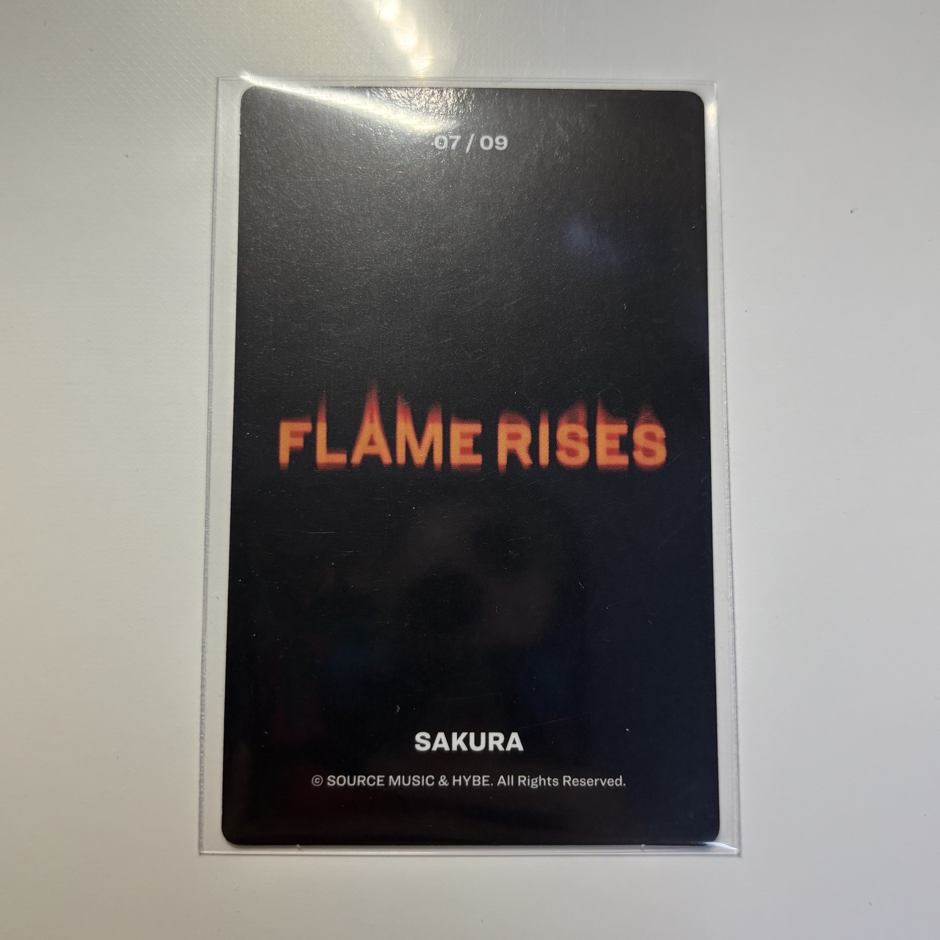 ［FLAME RISES］2023亞巡 卡包隨機卡 櫻花 一葉 恩採