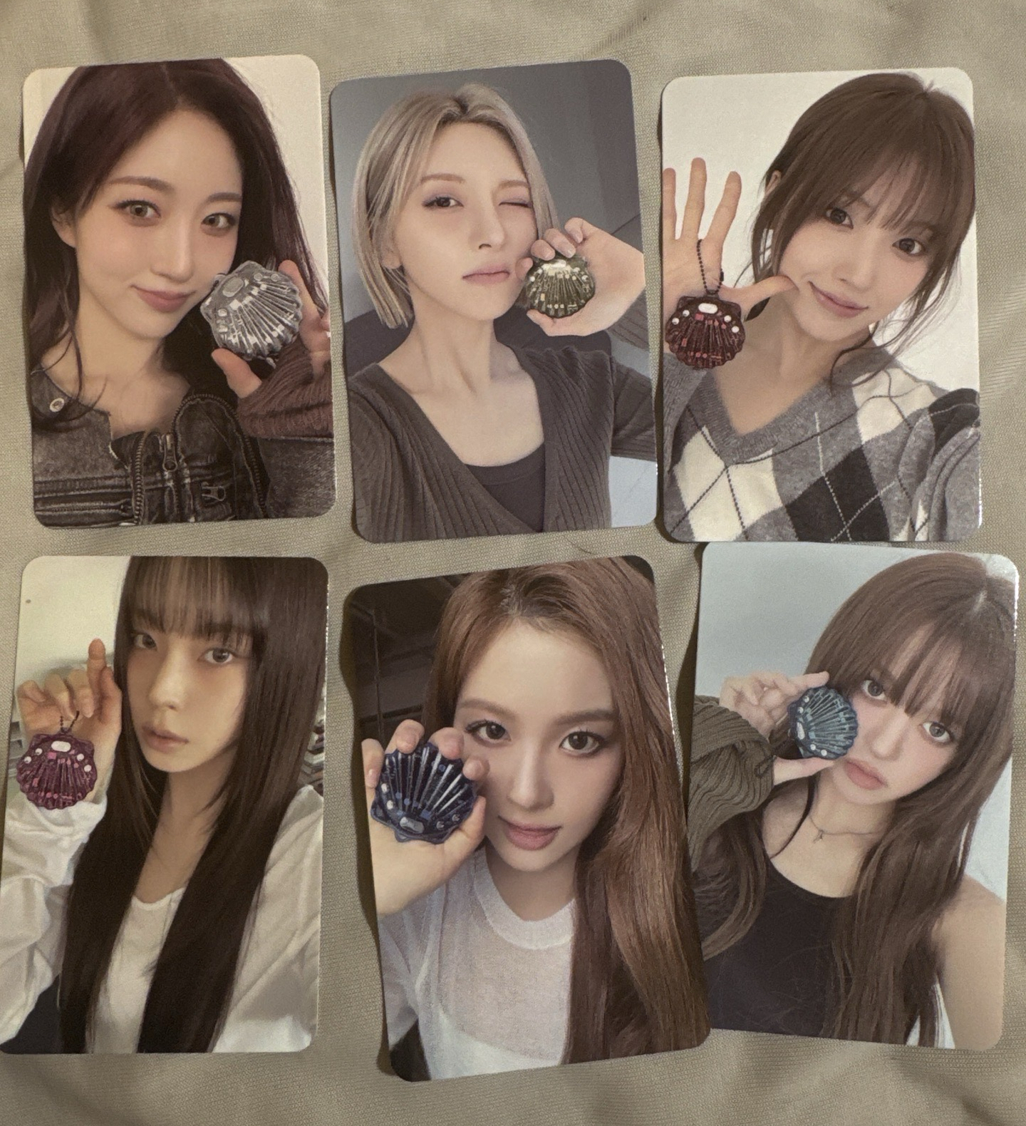 【可直拍】nmixx 貝殼專卡一套