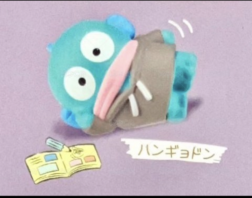 萬代晚安面膜公仔 漢頓款