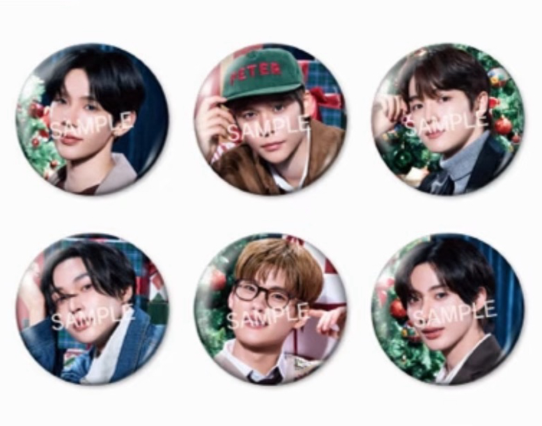 澀谷聖誕快閃徽章 恩/熙