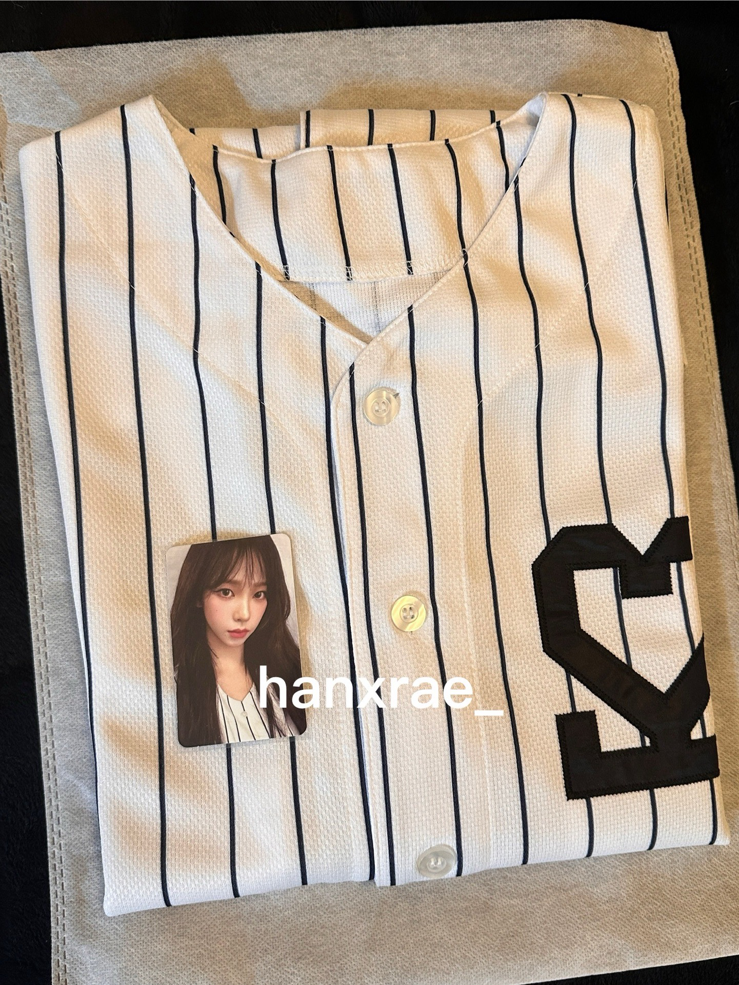 aespa Karina better things bt棒球服柚