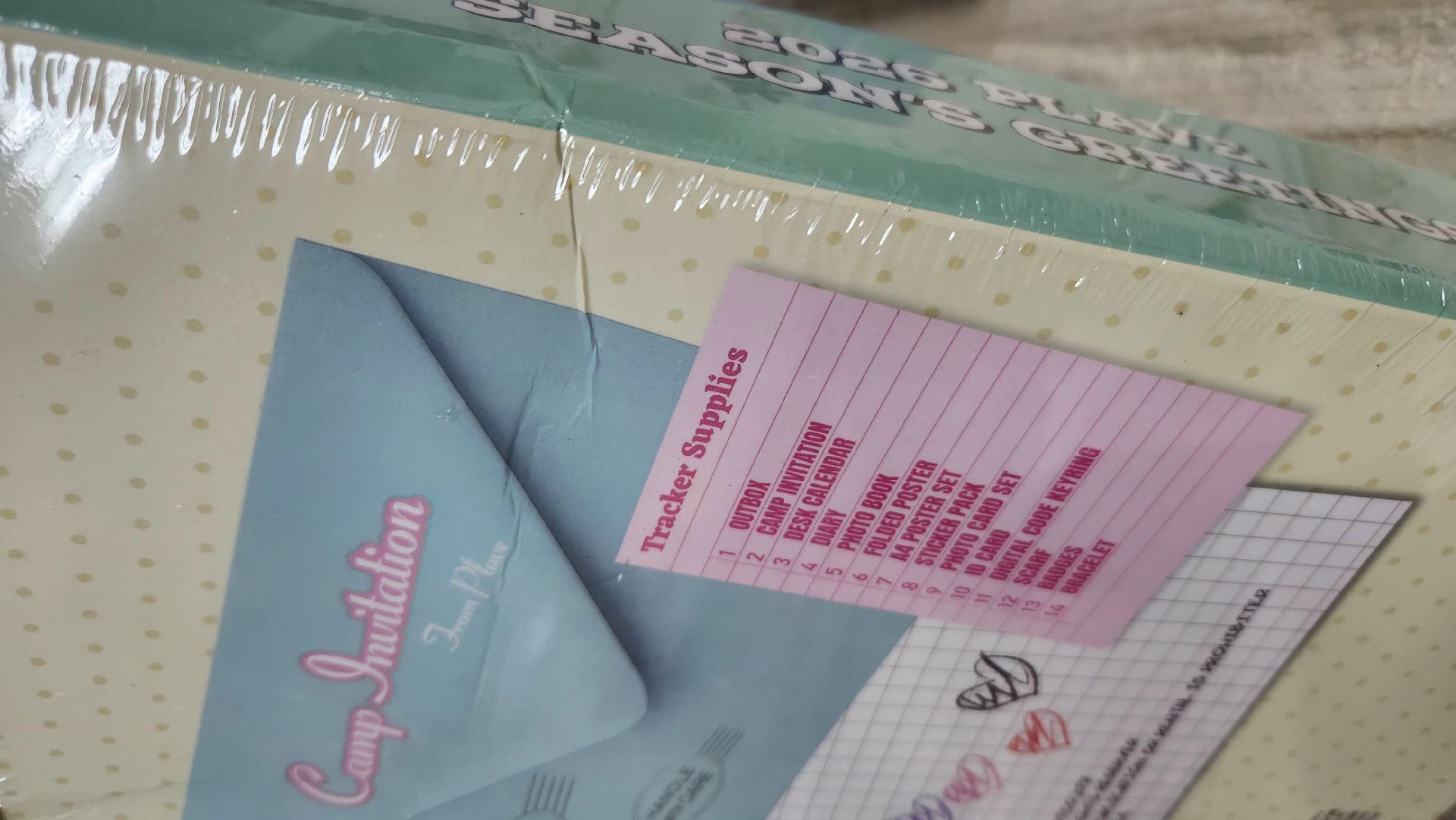 全新未拆 PLAVE 季節禮 年曆 2025 2026年曆 YT特典卡