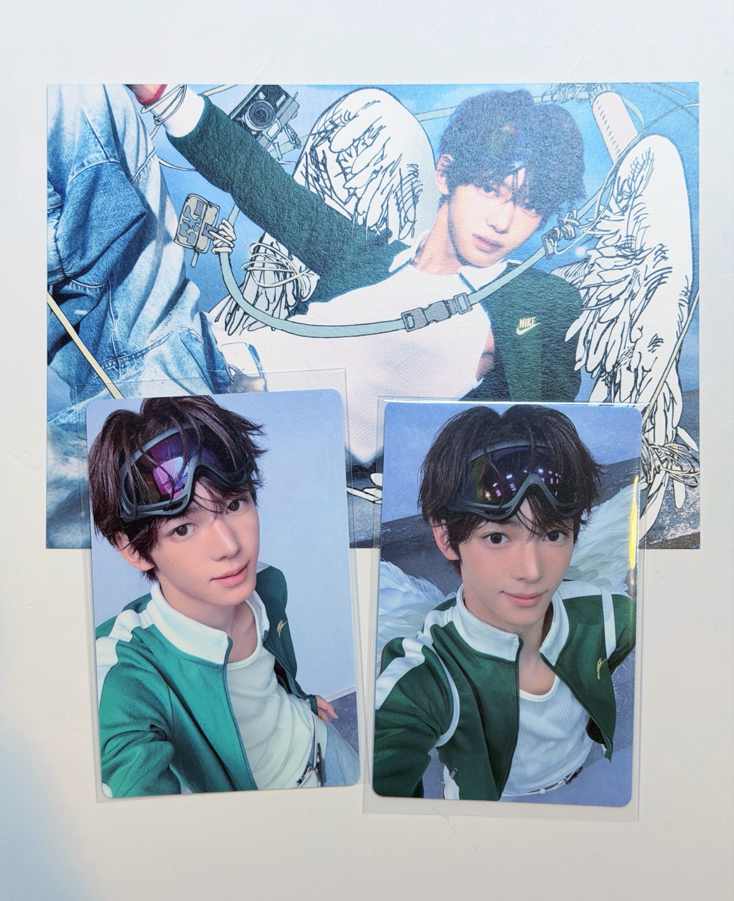 TWS PLAY HARD 藍版 雙專卡+明信片 湊套 韓振 志薫 炅潣