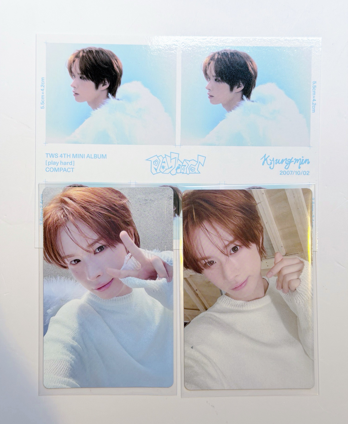 TWS PLAY HARD 單封 雙專卡+明信片 湊套