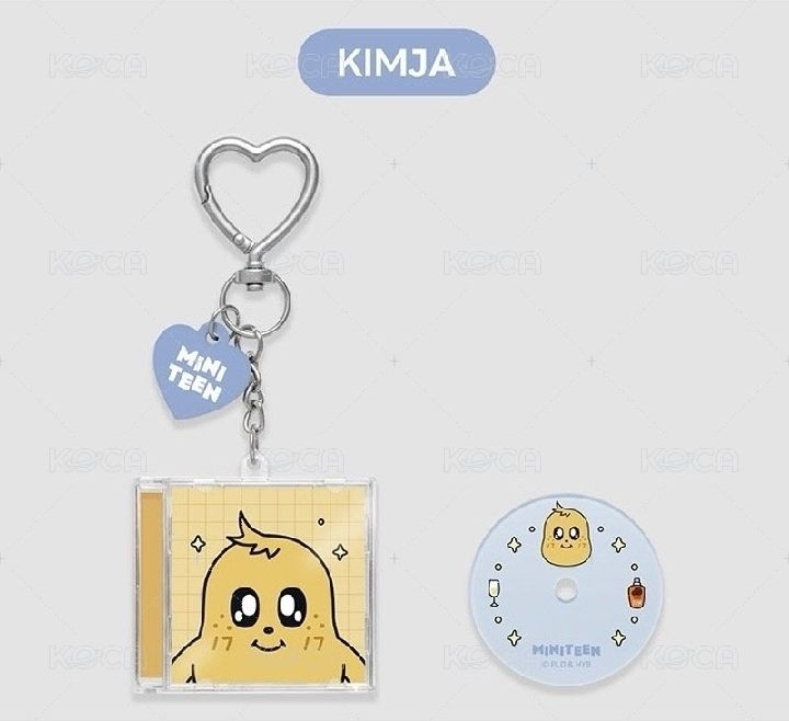奎／MINITEEN 迷你CD 鑰匙圈吊飾 